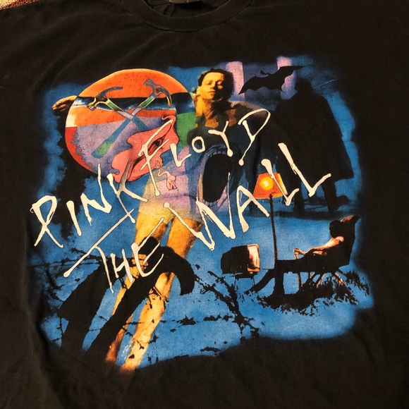 Vintage Pink Floyd The Wall Band Tee T Shirt - Picture 4 of 6